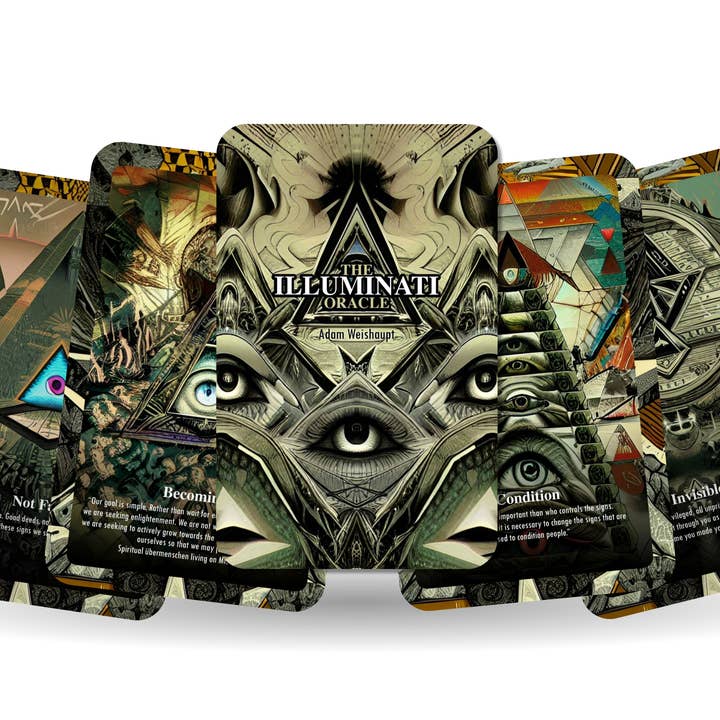 ILLUMINATI-oraklet - Adam Weishaupt för wholesale av Ibiza Tarot USA