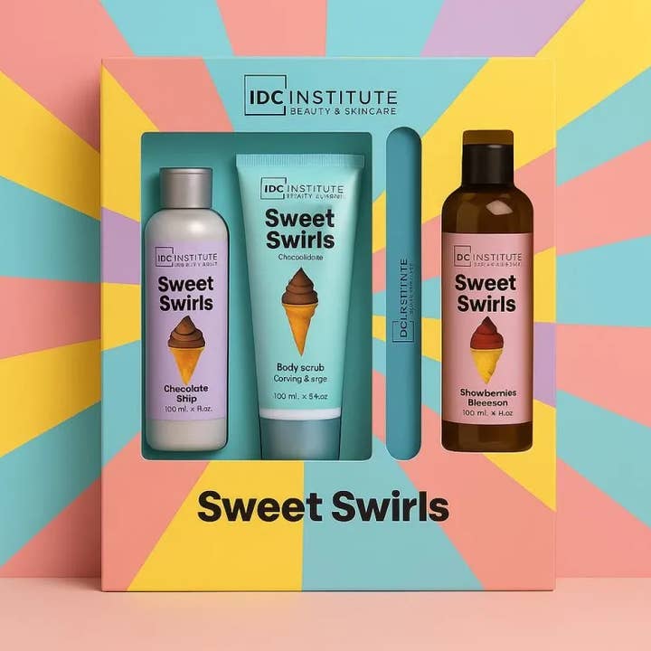 COFFRET IDC INSTITUTE SWEET SWIRLS 42157 pour la vente par Kcosmetique