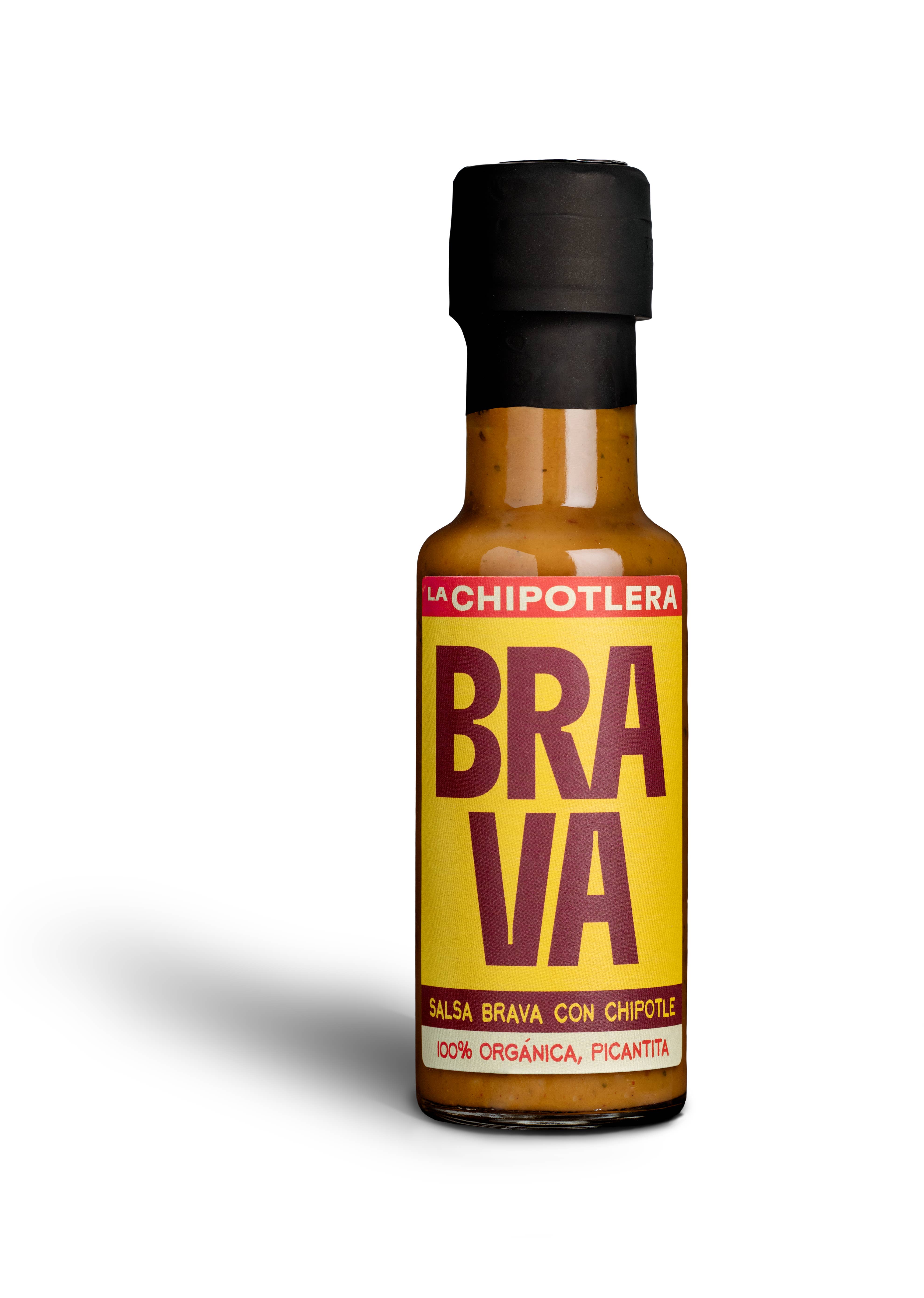 LA CHIPOTLERA - Wholesale Salsa - Salsa Brava 125 ml - Organic Tomato and Chipotle Chili