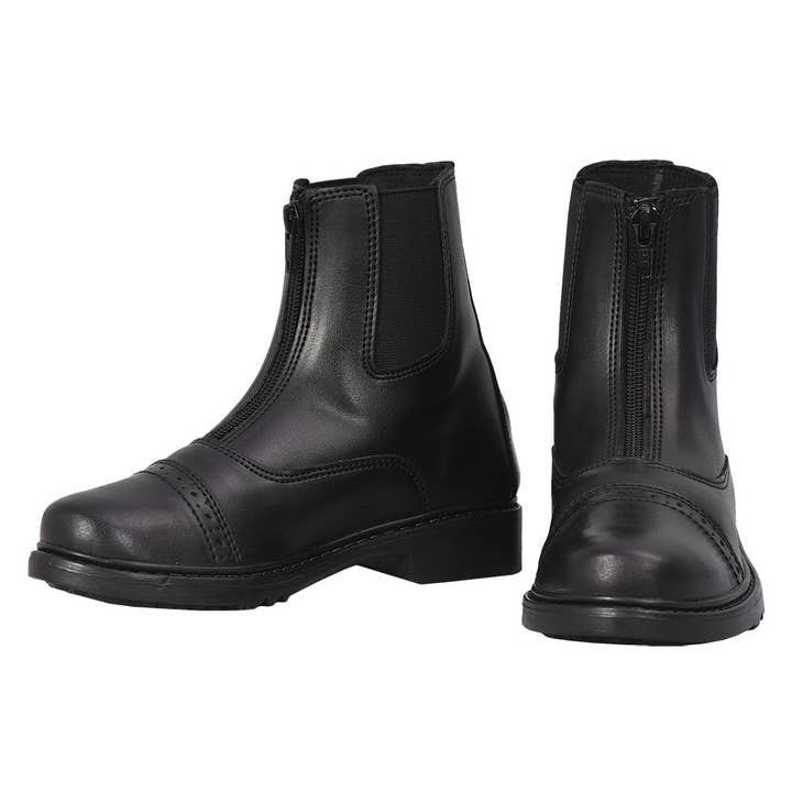 JPC Equestrian - Wholesale Boots - Kids - TuffRider Children's Starter Front Zip Paddock Boots4