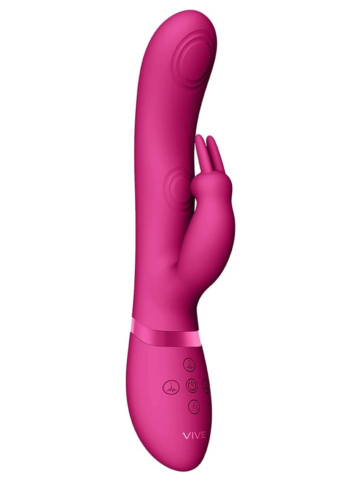 May - Dual Pulse-Wave & Vibrating C-Spot & G-Spot Rabbit for wholesale by Shots