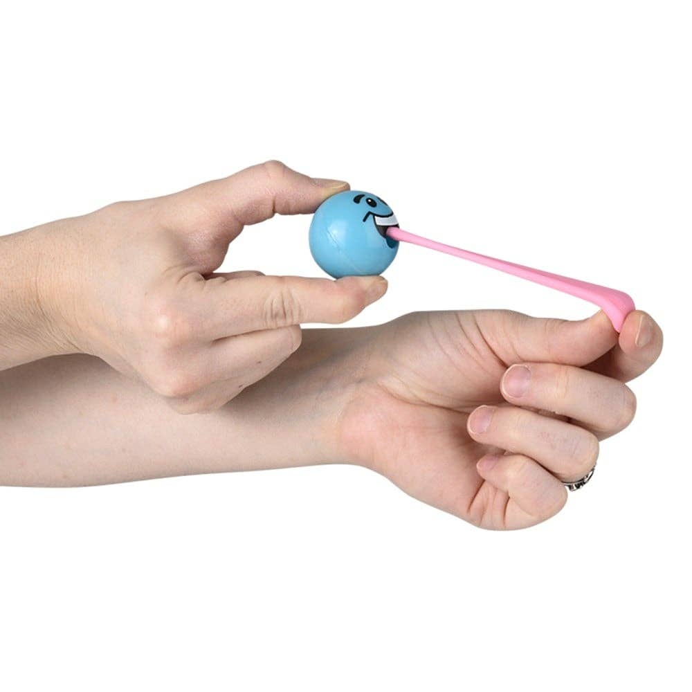 La Luna Bella - Toys - Wholesale Classic Toy - Kids - 1.25" STRETCH TONGUE SILLY FACE BALL (50PC/UN) LLB kids toys5