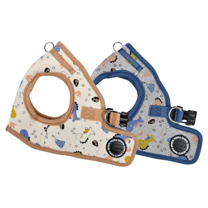 MINMI VEST, HARNAIS POUR CHIEN, MIGNON DINOSAURE pour la vente par Puppia International Inc.