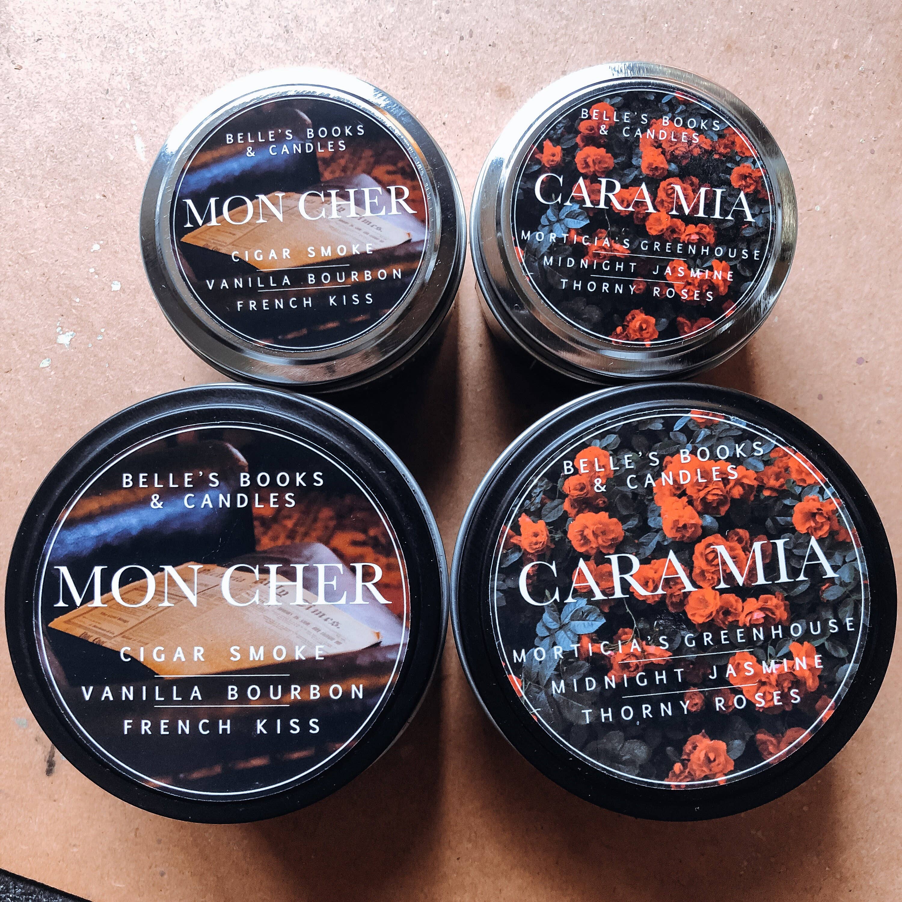 Belle's Books & Candles - Wholesale Jar/filled candle - Mon Cher Coconut Soy Candle | Bourbon Candle4