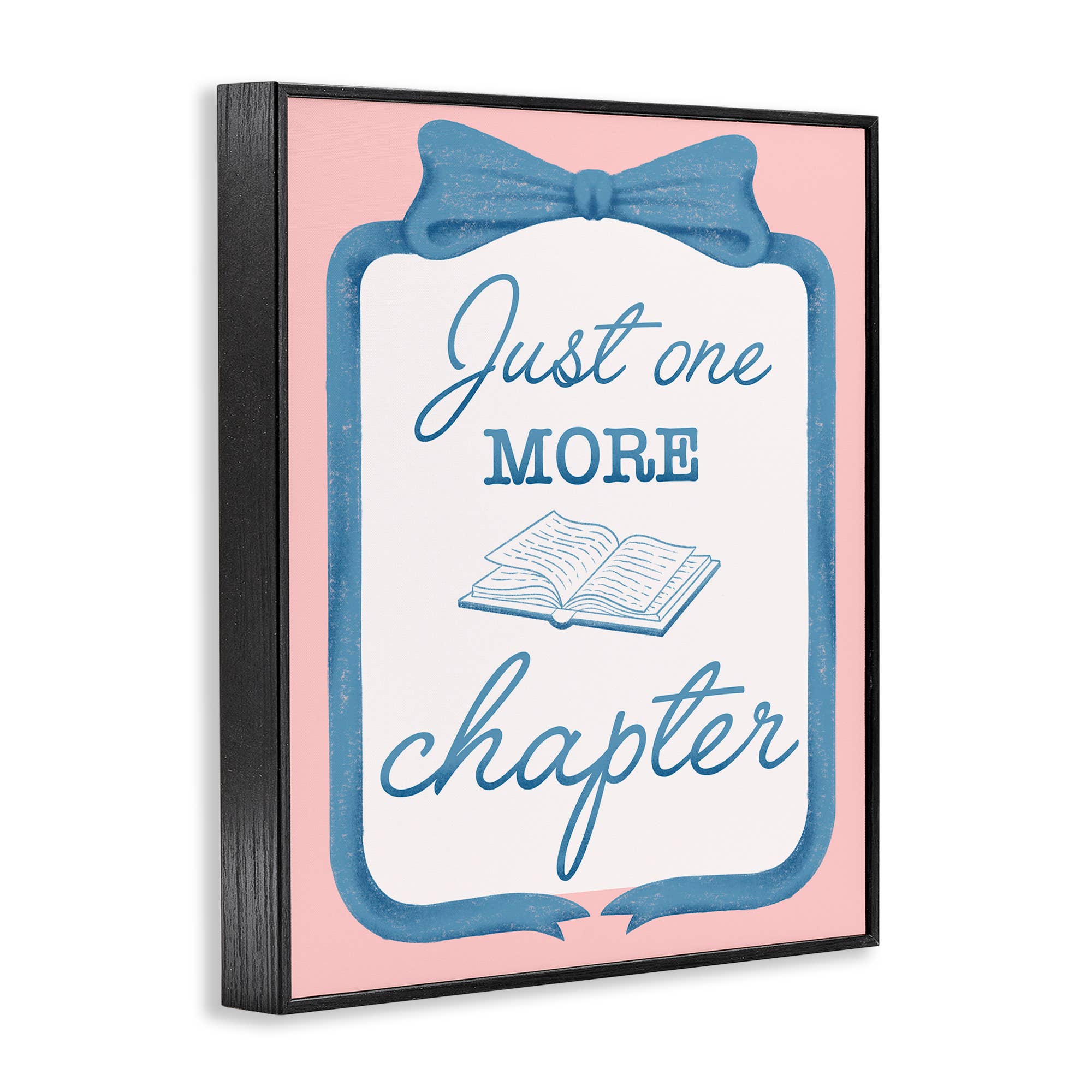 Stupell Industries - Wholesale Wall Sign - Chic Just One More Chapter - Framed Wall Art13