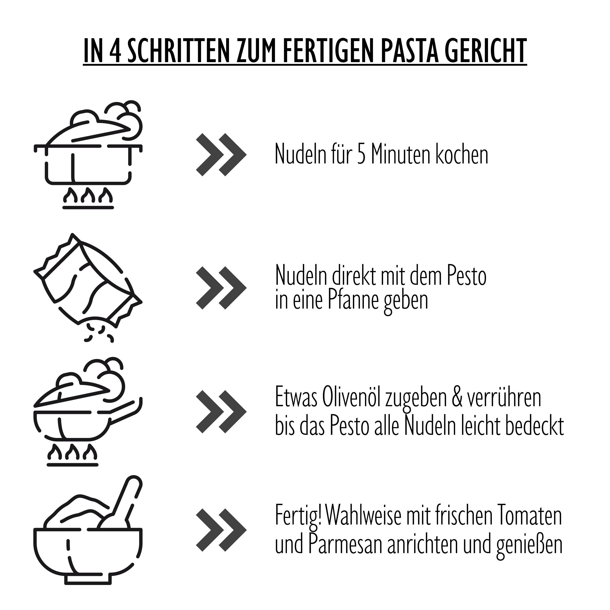 Bartz Nudelmanufaktur - Wholesale Pasta - 2 in 1 pasta with pesto genovese set 280g | Bartz Pasta3