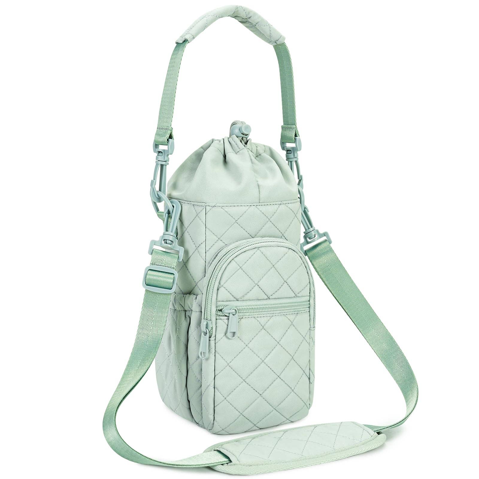 wandf - Wholesale Bottle Rack/Holder - Insulated Water Bottle Holder with Strap and Phone Pocket80