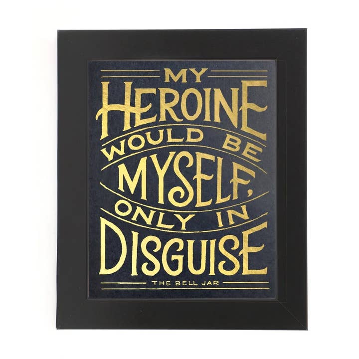 ”MIN HJÄLTINNA SKULLE VARA MIG SJÄLV...” SKRIVA UT för wholesale av Vichcraft