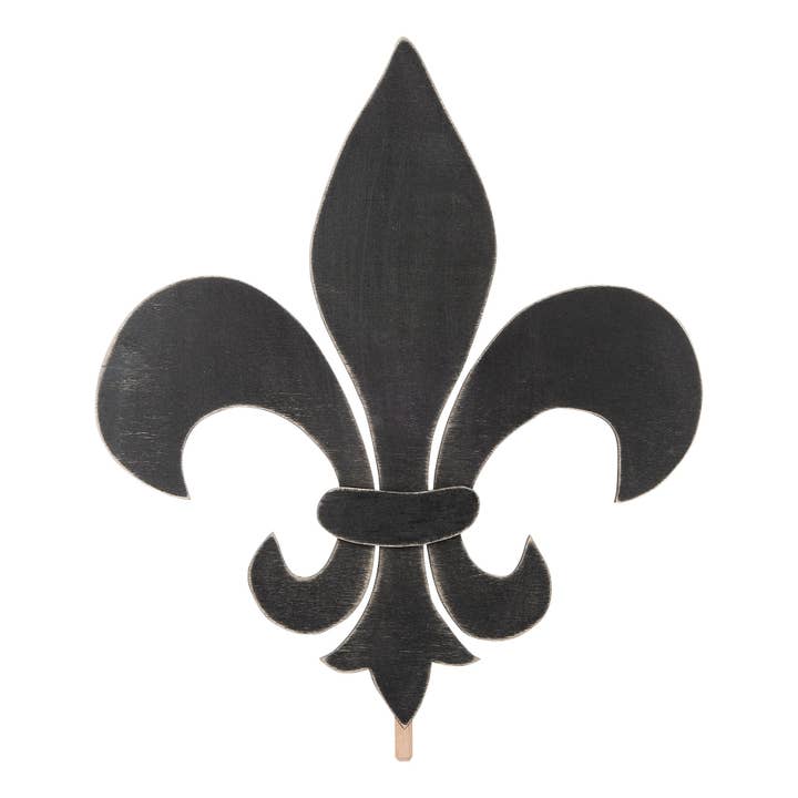 Glory Haus - Wholesale Decorative Tabletop Object - Fleur-de-lis Topper - Mardi Gras