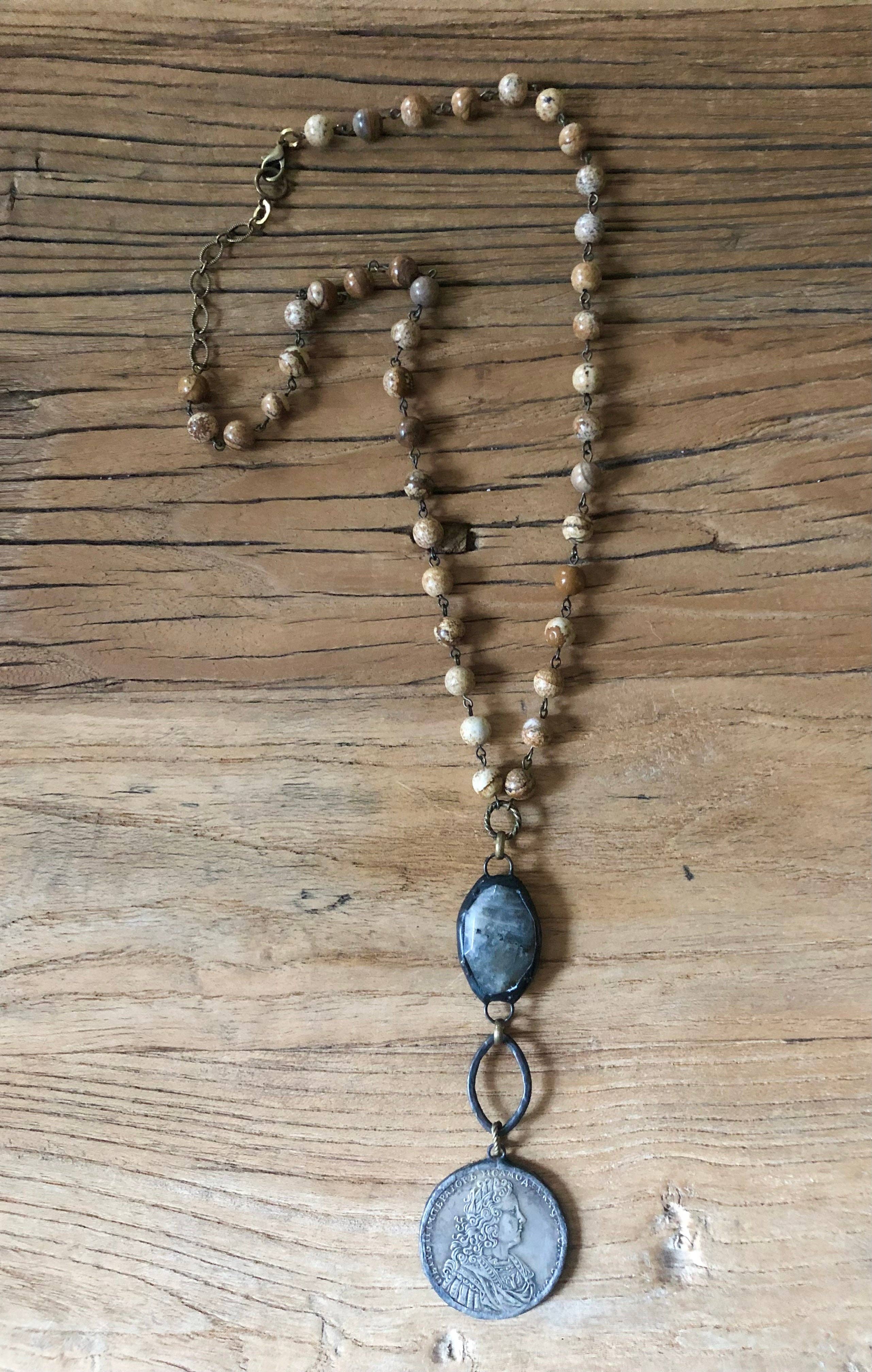 Funky Trunk Vintage Designs - Wholesale Pendant/Charm Necklace - Stella Necklace5