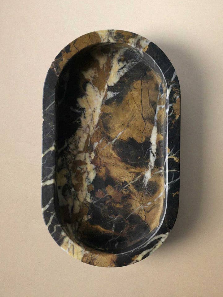 Vassoio in Marmo Nido per la vendita all'ingrosso da parte di Morfí Design