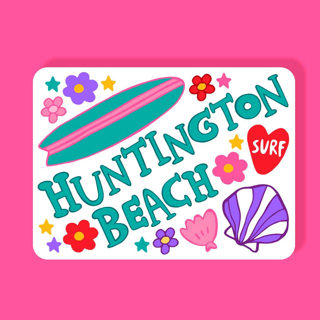 LOLALA - Wholesale Magnet - Huntington Beach Magnet2