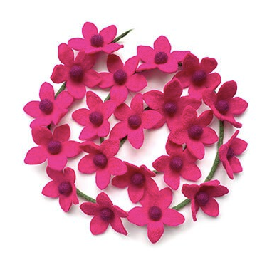 Hamro Village - Wholesale Bunting/Garland - Felt Flower Garland2