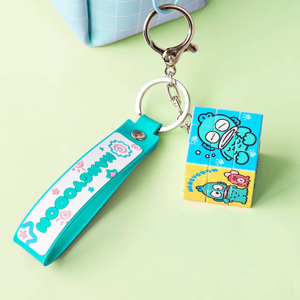 K-Wonderland - Wholesale Keychain - Women's - Sanrio Cube Keyrings: Kuromi, Cinnamoroll, Hello Kitty3
