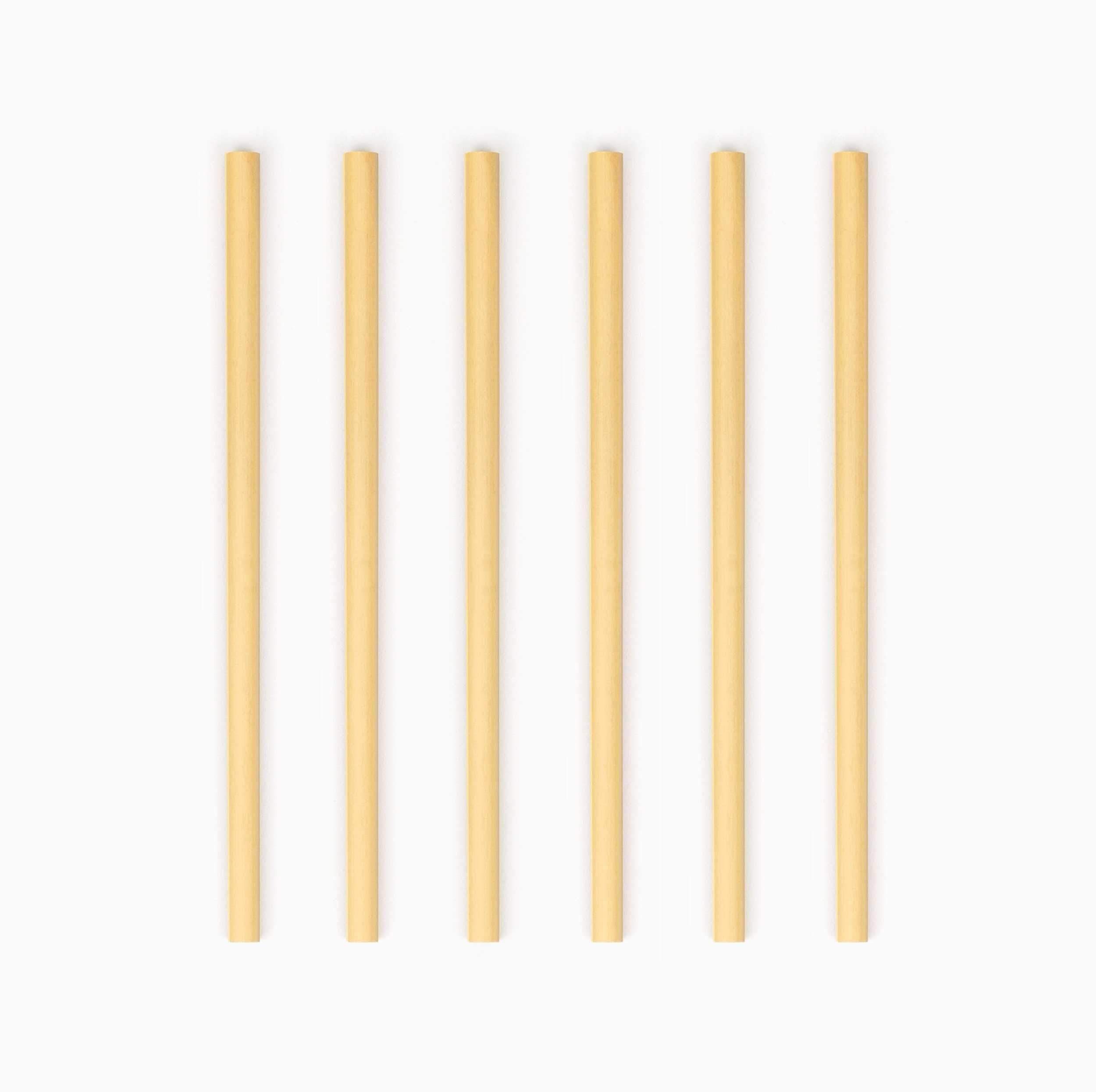 agood company - Wholesale Drinking straw - Bamboo Straw 6-pack