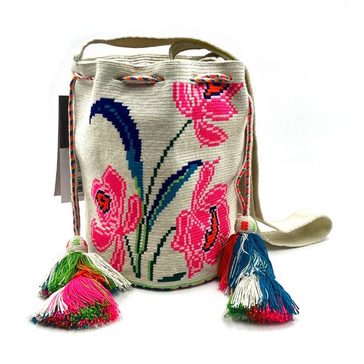 Original Hibiscus Crossbody Mochila for wholesale by SUSU Accessories