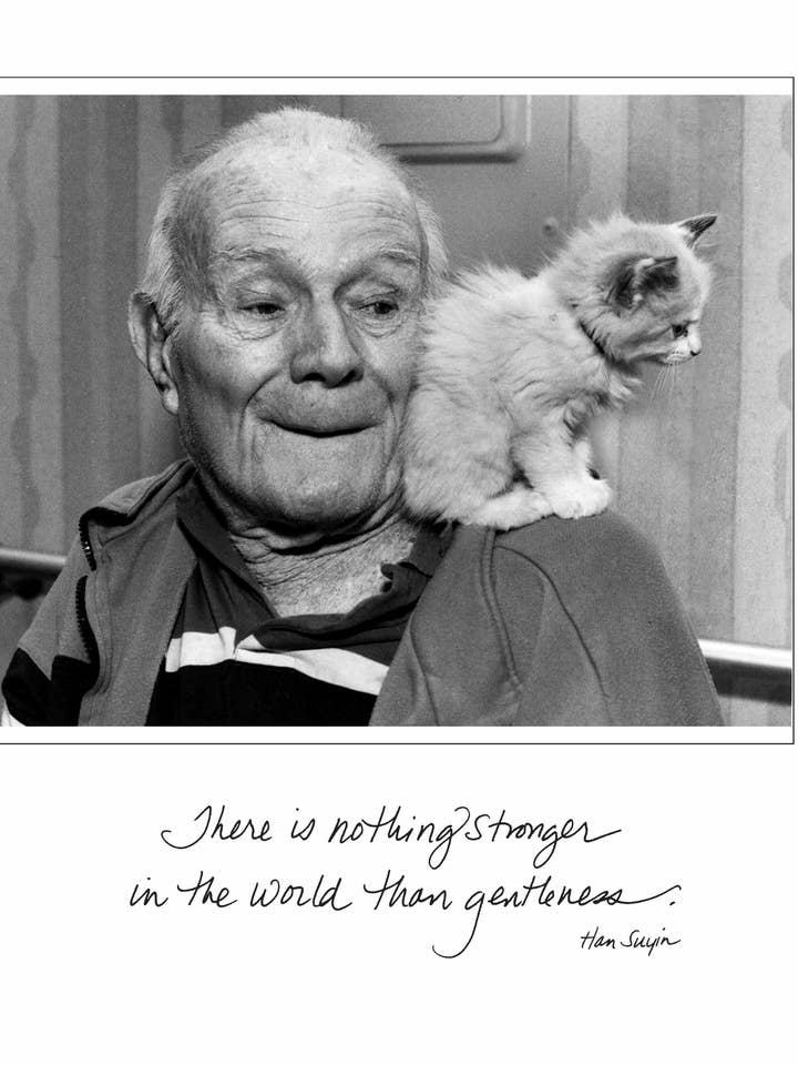 122: Es gibt nichts Stärkeres auf der Welt als Sanftmut. - Han Suyin für den Großhandel von Bonair Daydreams