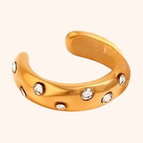 Brinco de Orelha com Estrelas por atacado de PRESSIE