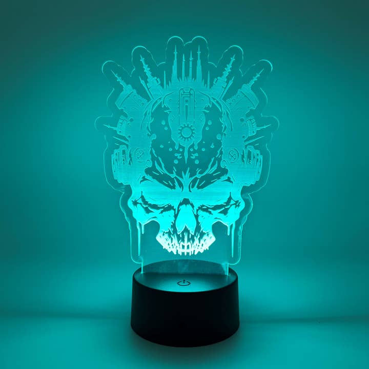 The 308 Collective - Wholesale Accent/desk lamp - Mechanical Skull LED Light | Mech Skull Lamp | Skull Gifts7