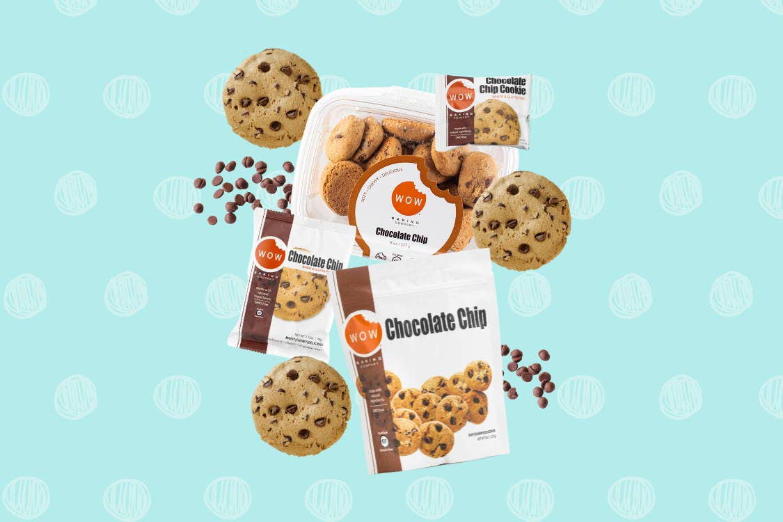 WOW Baking Company - Wholesale Cookie - Gluten-Free Chocolate Chip Cookie Bakery Singles4