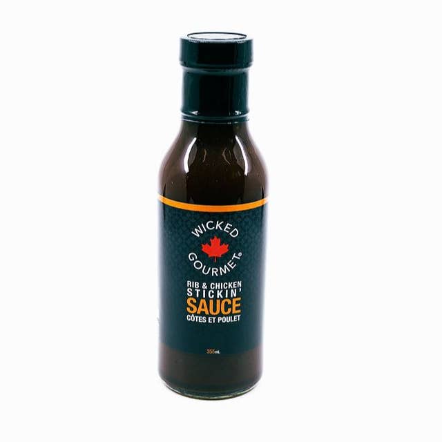 Rib Sticking Rib & Chicken Sauce for wholesale by Wicked Gourmet