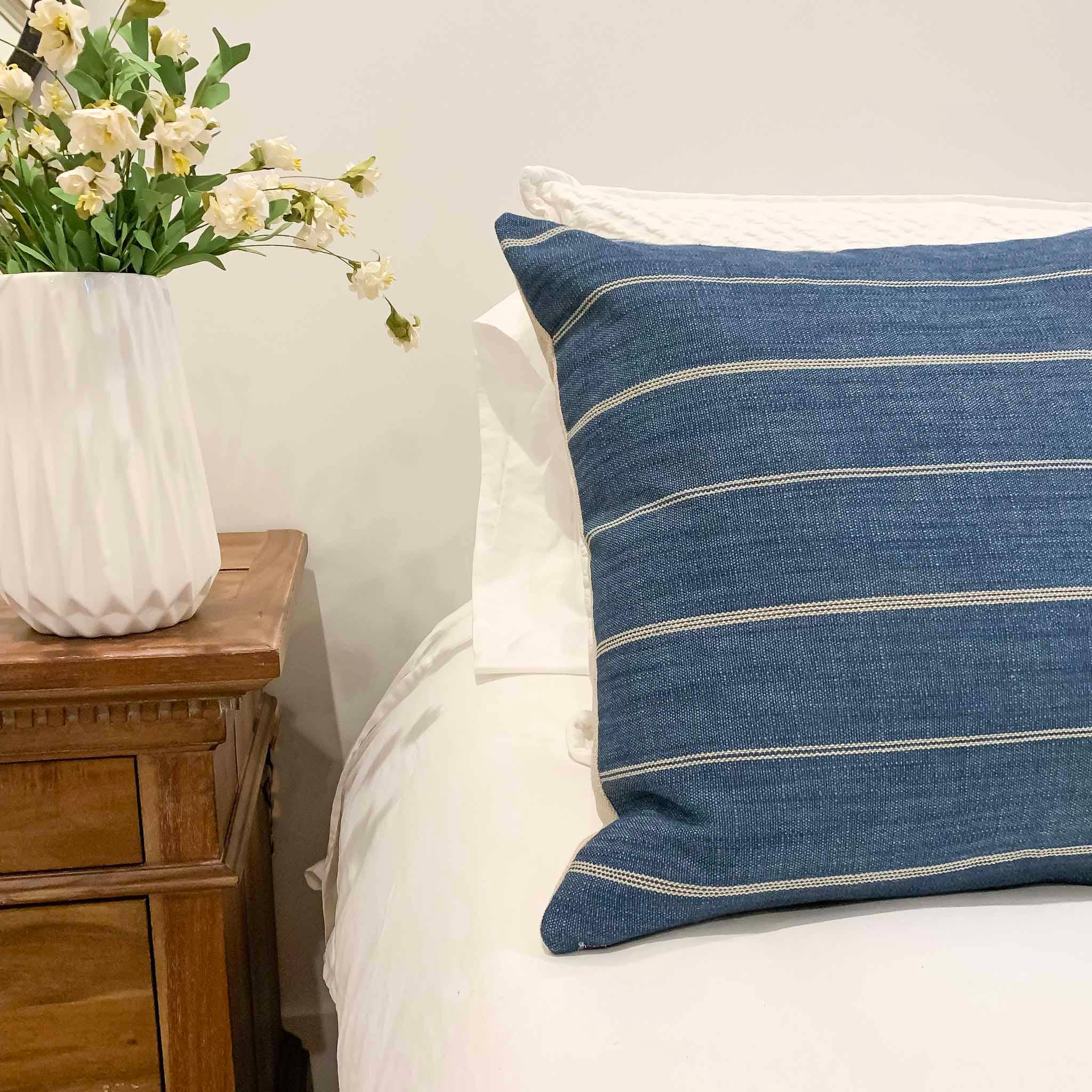 Studio Pillows - Wholesale Throw/Decorative Pillow - Pearce Pillow Collection - Blue 1