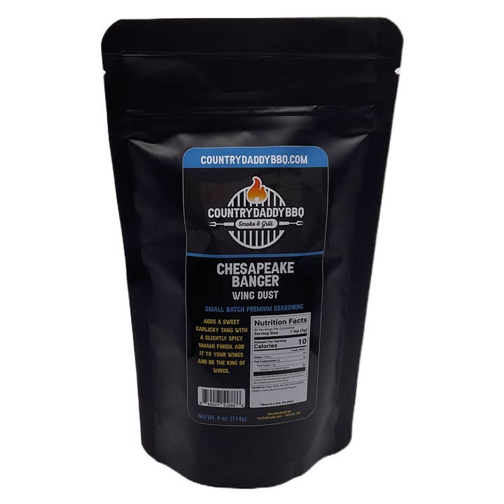 Chesapeake Banger Wing Dust for wholesale by CountryDaddy BBQ