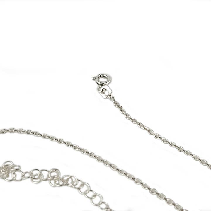 Filigranist Jewelry - Wholesale Link & chain necklace - 925 Sterling Silver 18.00" + 2.00" Chain5