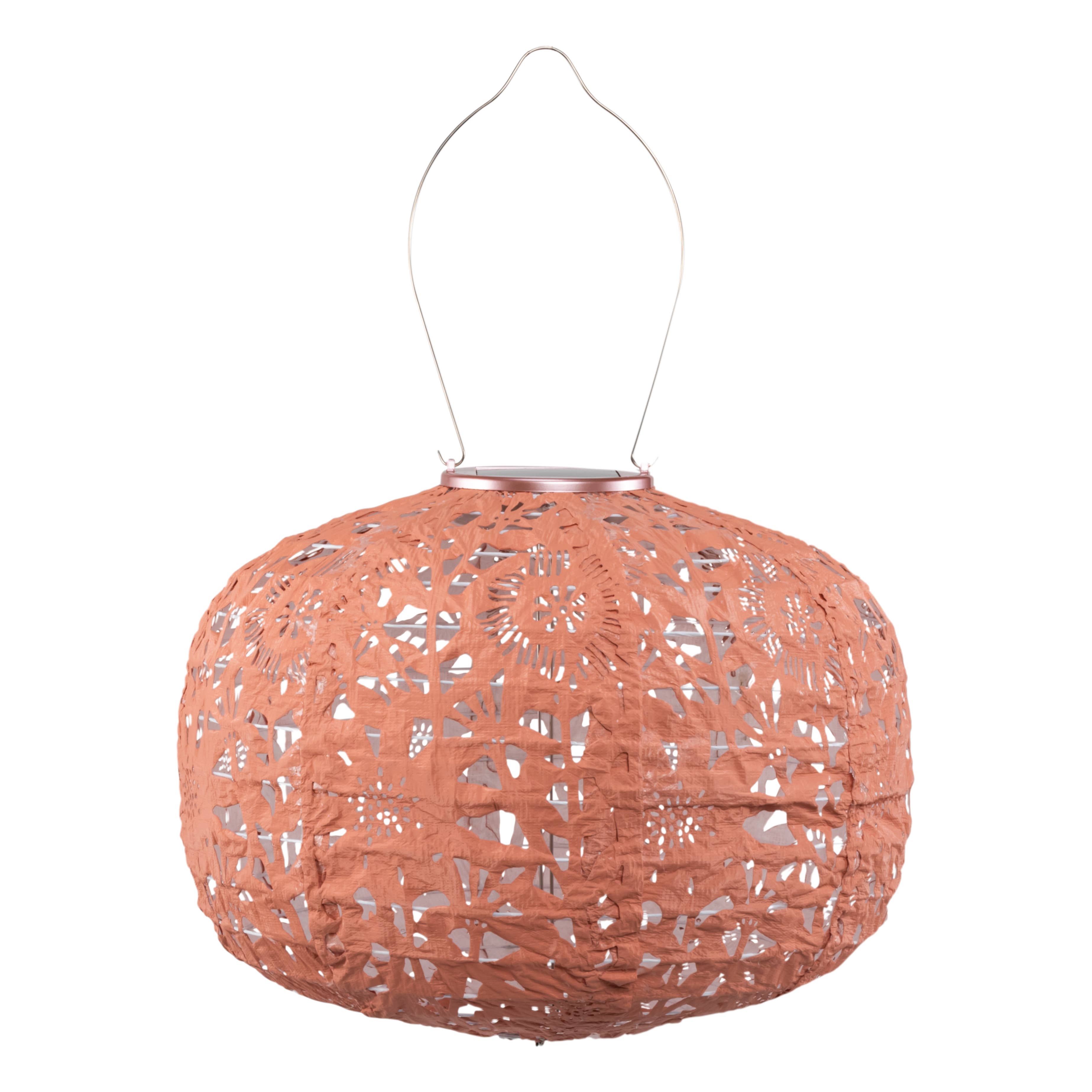 Allsop Home & Garden - Wholesale Outdoor/Lawn Light - Stella Square Sunflower 11" Solar Lantern - Clay5