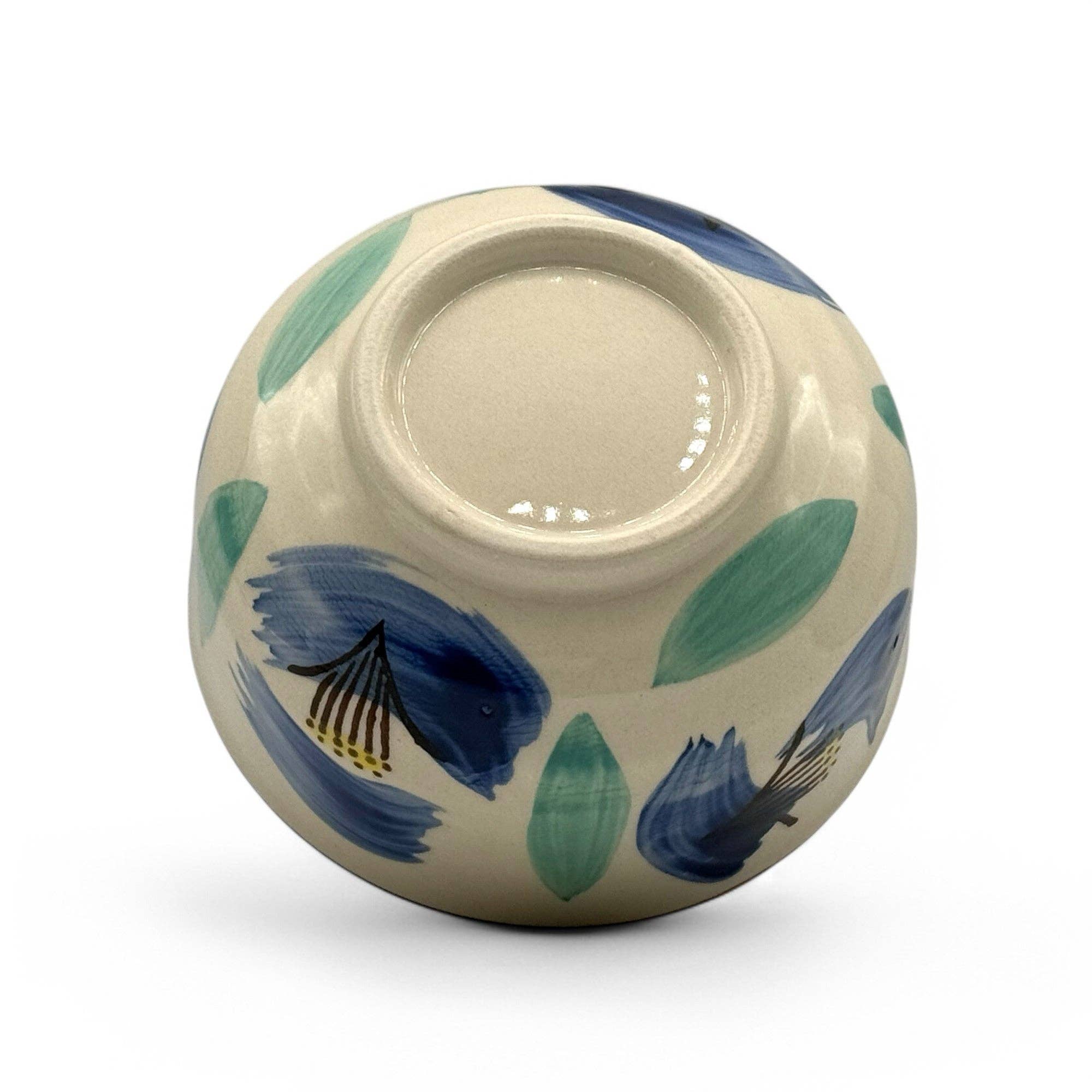 Inoue Tea – Tigela por atacado – Aoi Mizu no Hana Beige Seto-yaki Chawan - Taça de Matcha Japonesa3