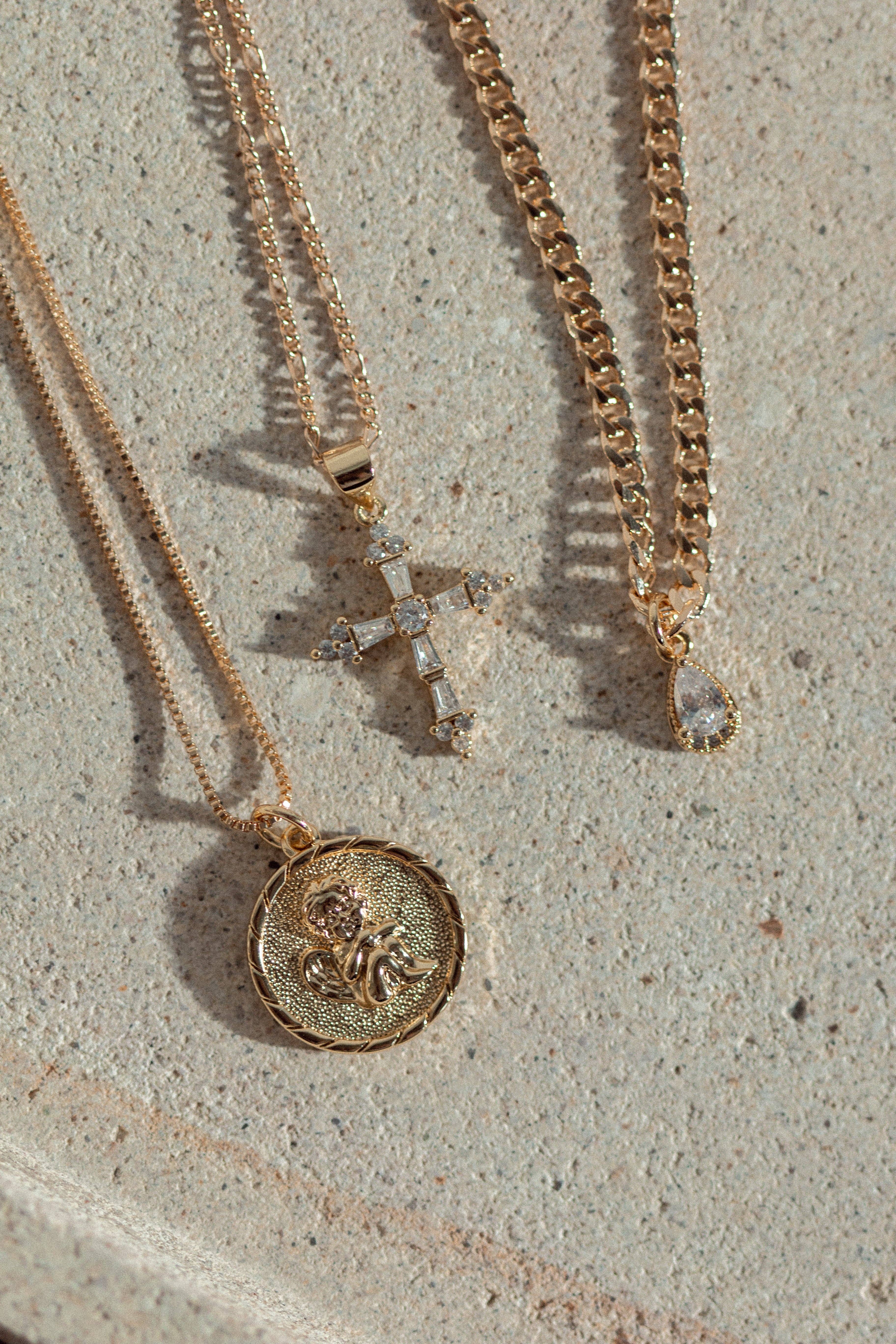 VIE EN BLEU – Engroshandel Halskæde med vedhæng – Maria halskæde4