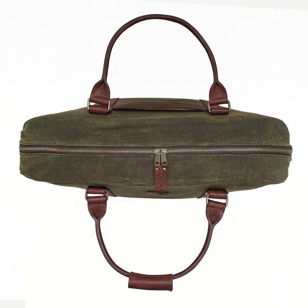 Mission Mercantile Leather Goods - Wholesale Koeler/koeltas - White Wing gewaxt canvas grote koeler14