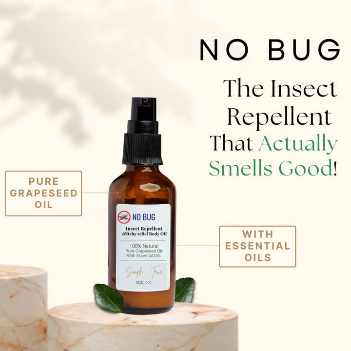 Simple & True - Wholesale Insect Repellent - Insect Repellent & Itchy Relief Body Oil2