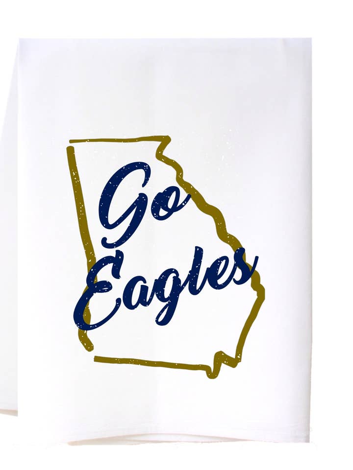 State Battle Cry Kitchen Towel for wholesale by Cora & Pate