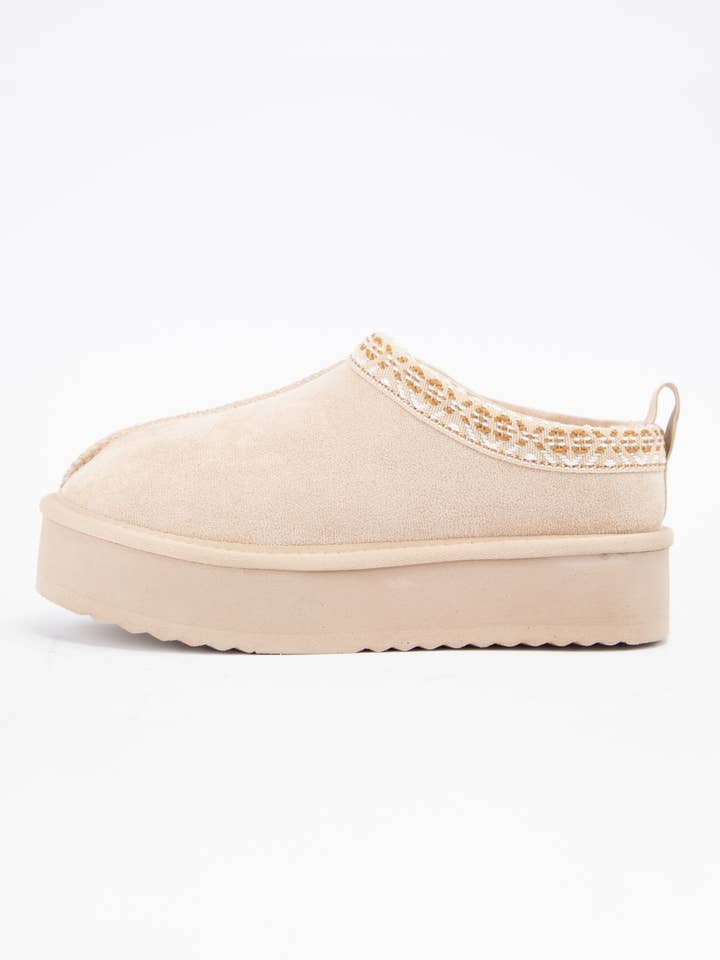 CCOCCI – Engroshandel Støvletter - Dame – EAGLE BRODERETTE PLATFORM SHERPA PELSFOREDE TØFLER6