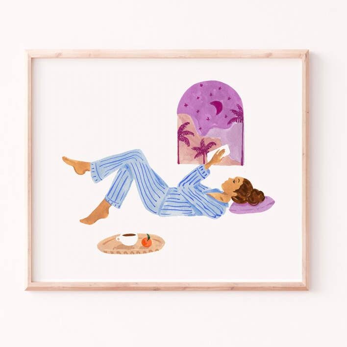 Moonlight Dreamer Konst Print för wholesale av Sabina Fenn