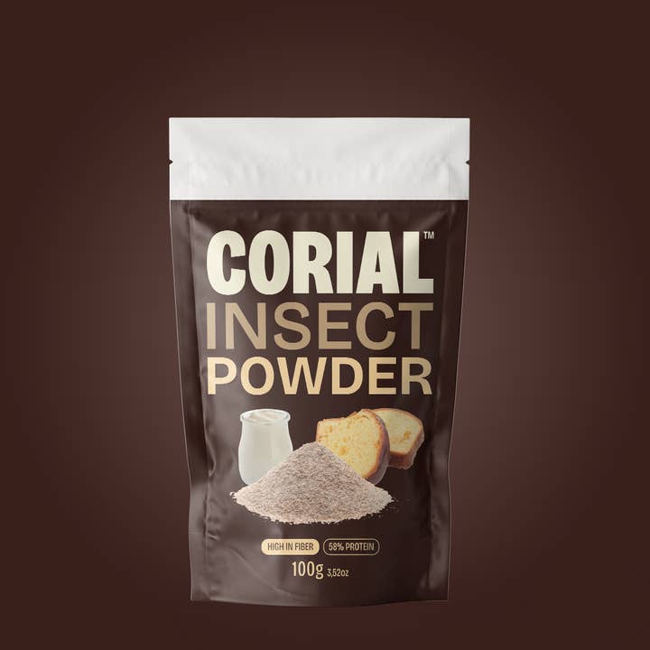 CORIAL FOODS – wholesale Protein/superfood powder – Mealworm powder 100g