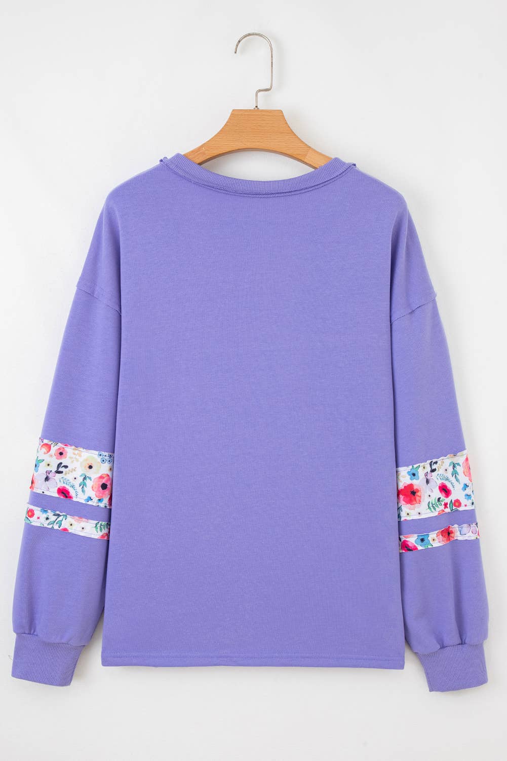 PRETTY BASH - Wholesale Sweatshirt - Women's - Floral Patchwork Long Sleeve Sweatshirt15