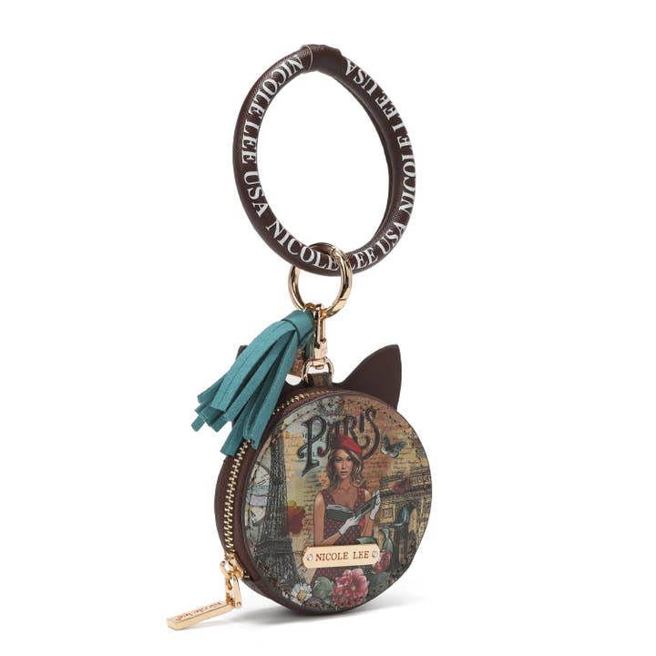 Nicole Lee - Wholesale Keychain - Women's - PULSERA CON LLAVERO Y MONEDERO31