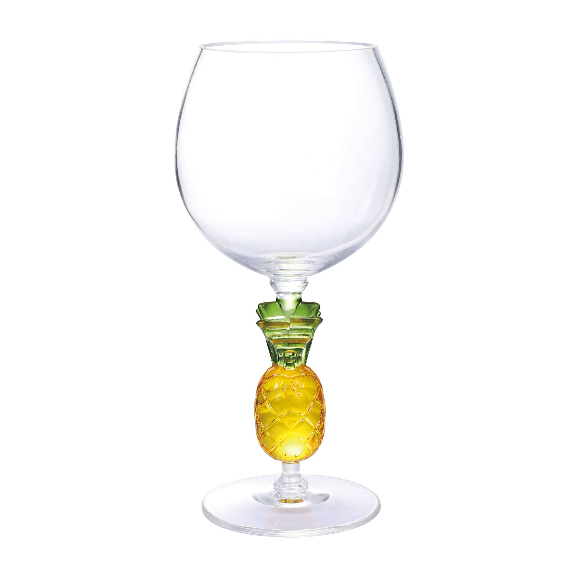 Supreme Housewares - Wholesale Wine Glass - Pineapple 18oz Acrylic Plastic Wine Glass3