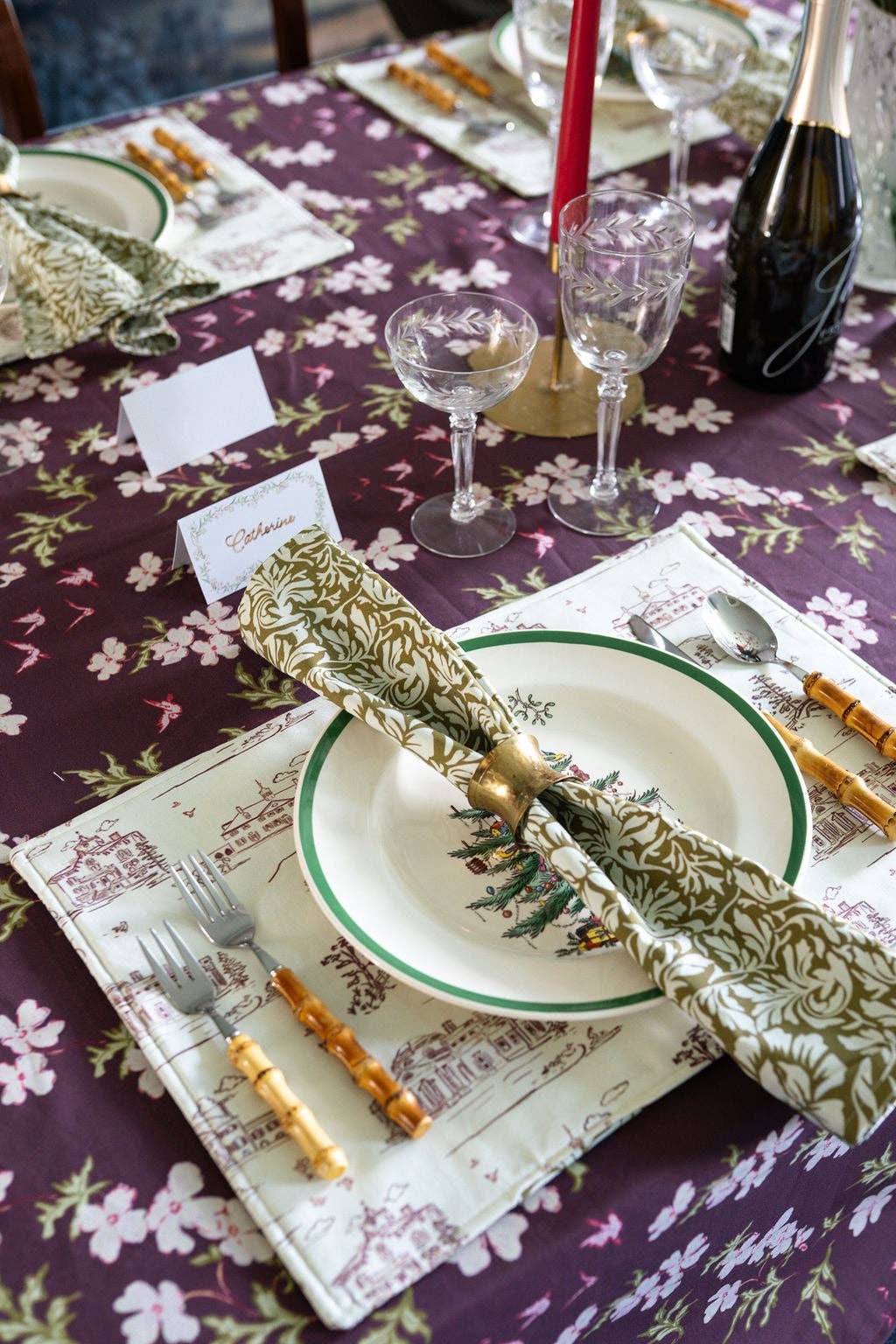 Studio E Bloom - Wholesale Placemat - Dinner Placemats - Blooming Dominion2