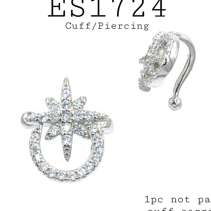 Pendientes de plata de ley 925 con circonita cúbica para venta al por mayor de Nisso & Co. NYC Jewelry Wholesale