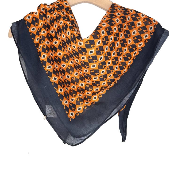 Orice - Wholesale Scarf - Women's - Medium-sized orange scarf - Orice10