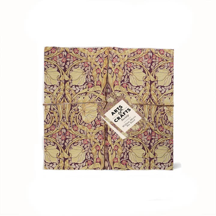 Half Moon Bay By Design - Wholesale Tea Towel - William Morris Pimpernel Recycled Cotton Tea Towel
2