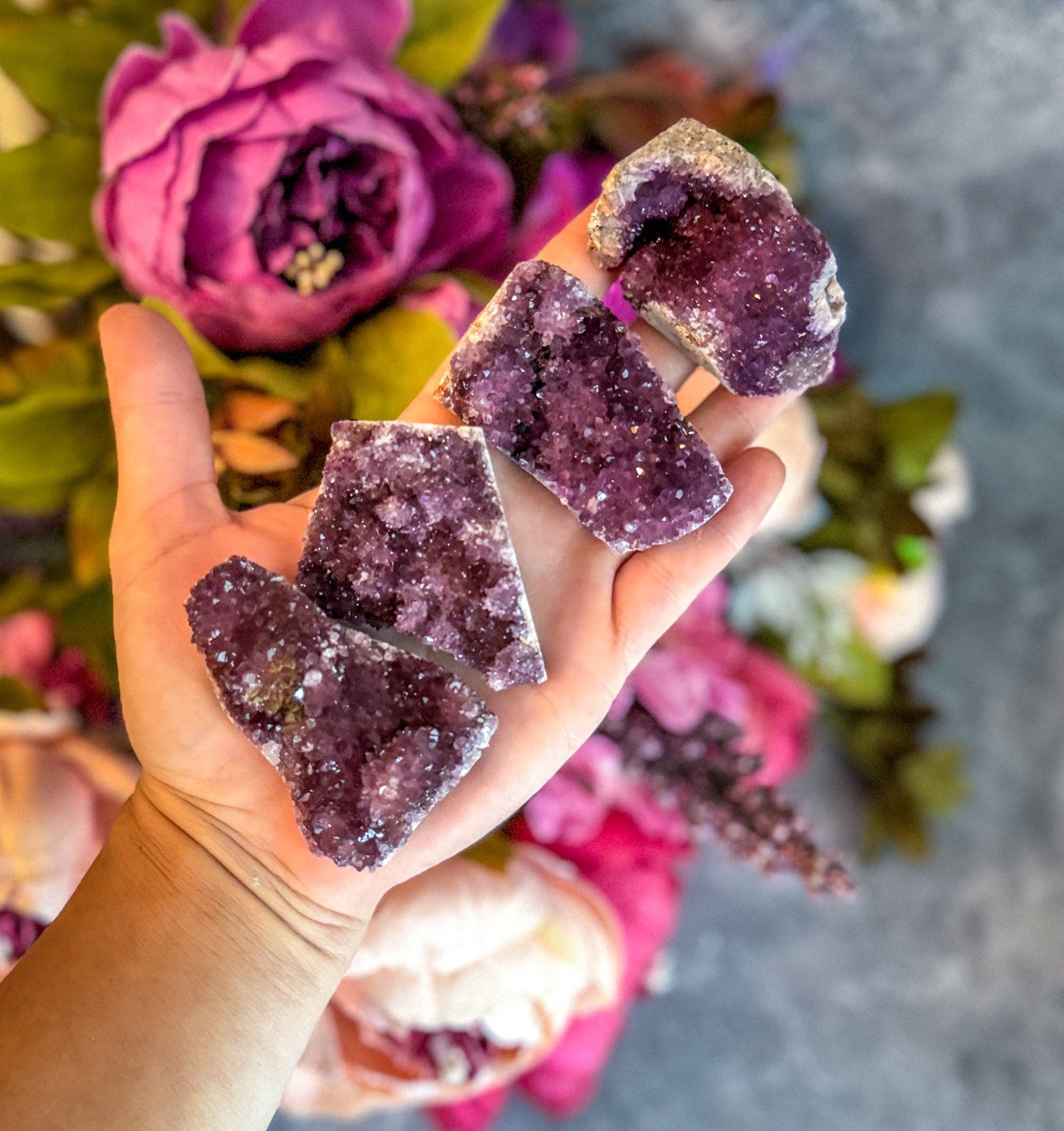 Mandala Gems – Großhandel Spiritueller Stein/Kristall – Seltene Amethyst-Cluster aus der Alacam-Mine, Türkei6