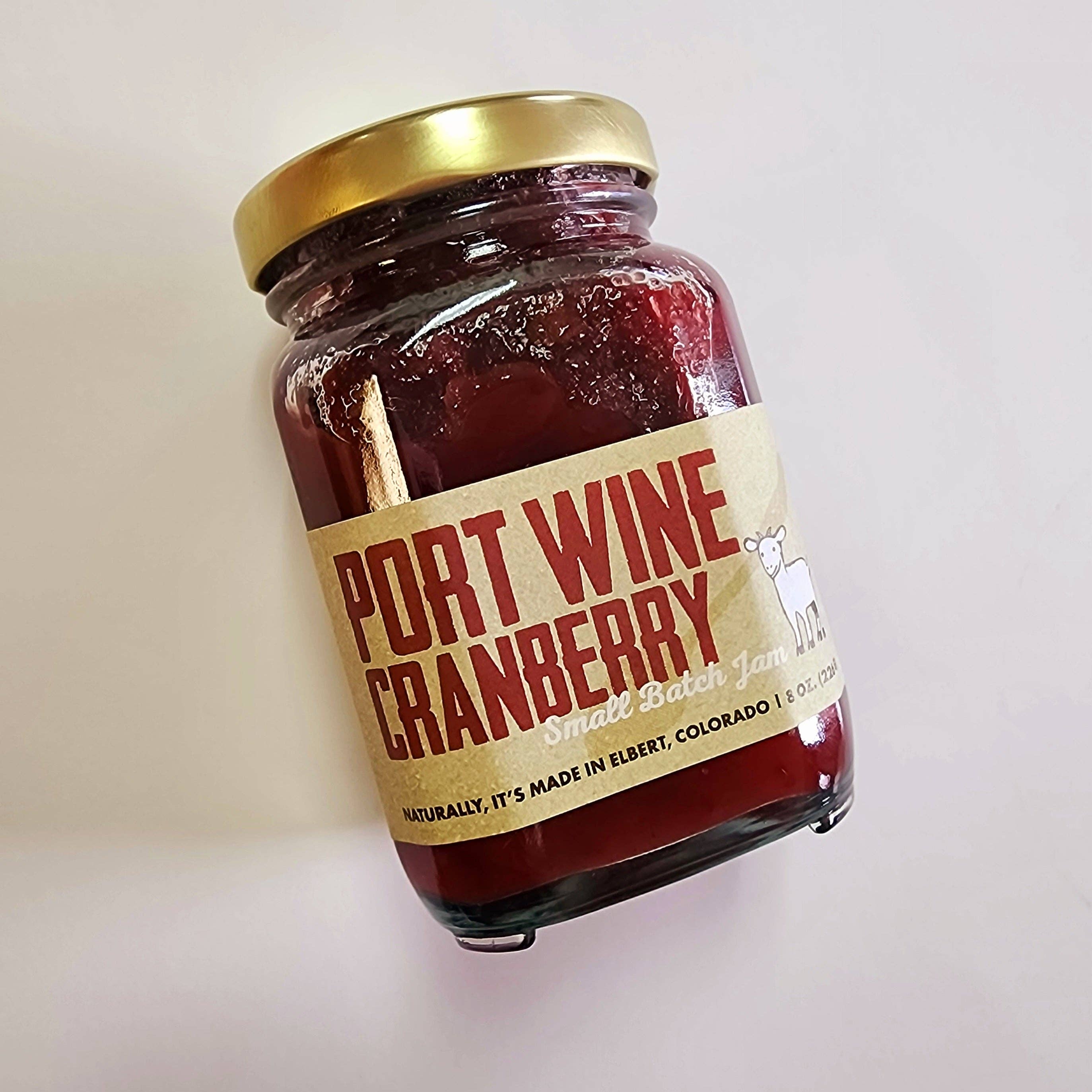 Naked Goat Farm Ltd. - Wholesale Jam/Jelly - Jam Port Wine Cranberry0