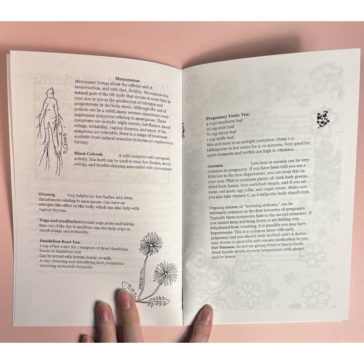 Microcosm Publishing & Distribution - Wholesale Medical Health Book - Garden Feminism Zine #2: Herbal Remedies Reproductive Care5