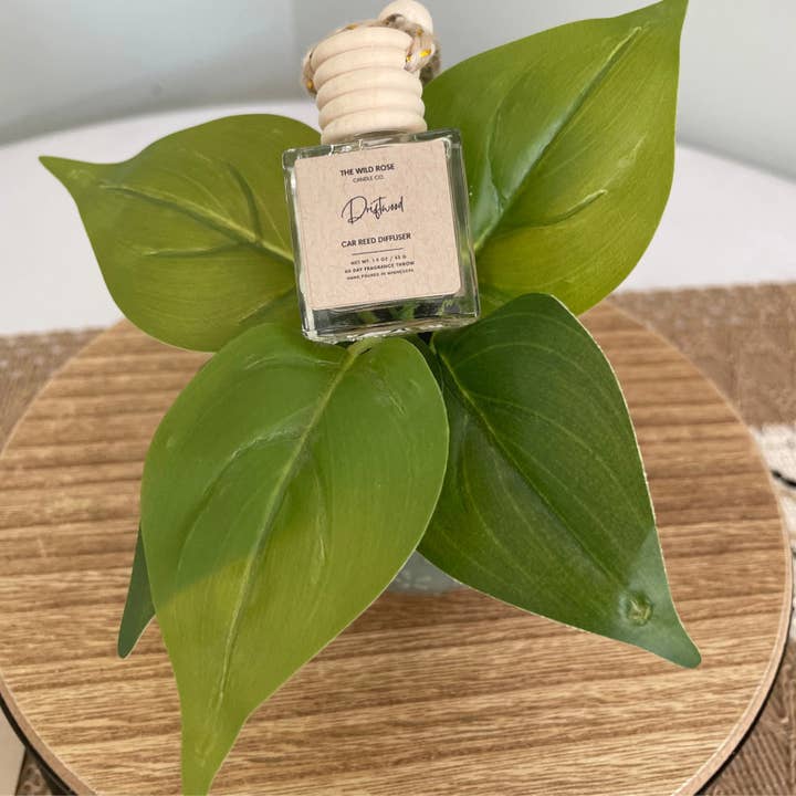 Difusor de coche Driftwood para venta al por mayor de The Wild Rose Candle Co.