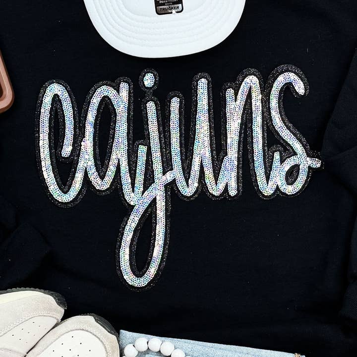 Trendy Transfers – wholesale Patch – Cajuns Sequin Patch0