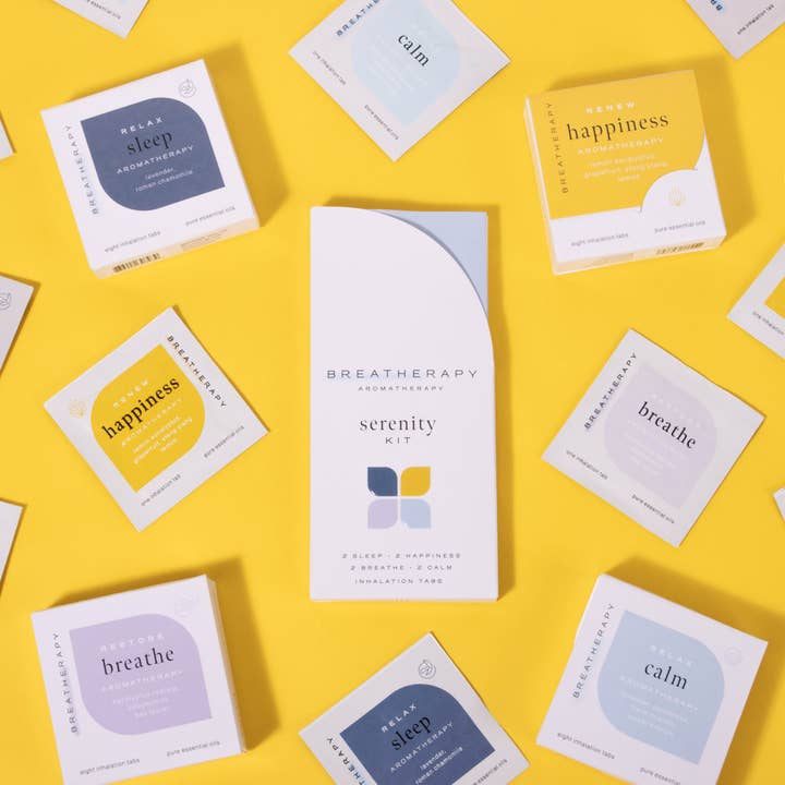 Breatherapy - Wholesale Aromatherapy inhaler - SERENITY Sampler Kit Aromatherapy Inhaler Patches9